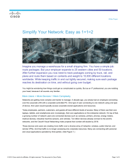 Simplify Your Network: Easy as 1+1=2