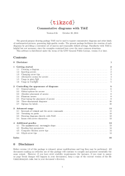 { } tikzcd Commutative diagrams with Tik Z