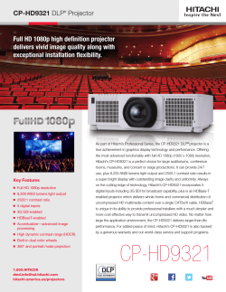 CP-HD9321 Projector Full HD 1080p high definition projector