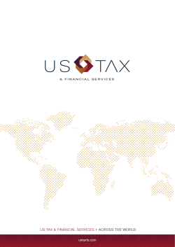 US TAX &amp; FINANCIAL SERVICES  ACROSS THE WORLD ustaxfs.com