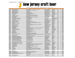 Updated November 3, 2014 - - 471 NJCB Business Partners