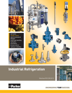 Industrial Refrigeration Brochure R/S CB 02/10