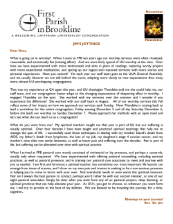 November Newsletter JIM&rsquo;S JOTTINGS