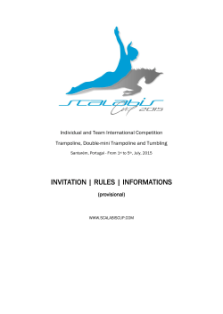 INVITATION | RULES | INFORMATIONS