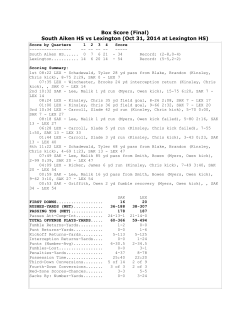 Box Score (Final)