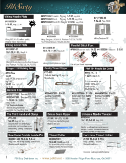 Viking Needle Plate Viking Cover Plate Bernina Foot