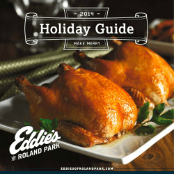 Holiday Guide - 2014 - MAKE MERRY