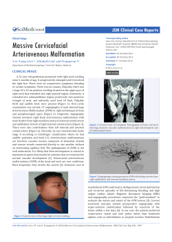 Massive Cervicofacial JSM Clinical Case Reports Central