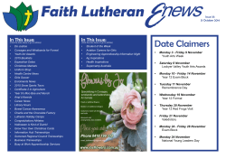 E news Faith Lutheran