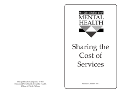 Sharing the Cost of Services