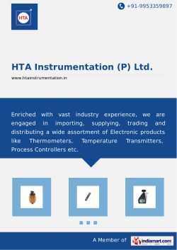 HTA Instrumentation (P) Ltd.