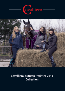 Covalliero Autumn / Winter 2014 Collection
