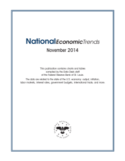 National Economic November 2014