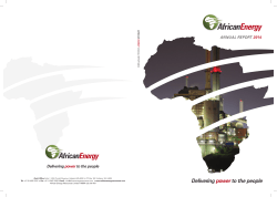 Energy African Delivering to the people