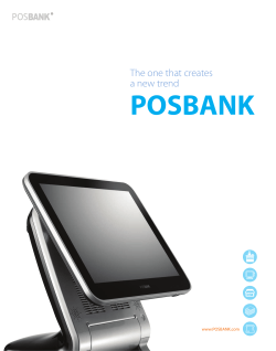 POSBANK The one that creates a new trend www.POSBANK.com