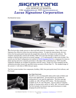Lucas Signatone Corporation  T