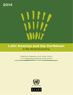 2014 Latin America and the Caribbean in the World Economy