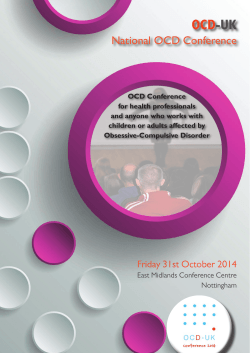 OCD -UK National OCD Conference