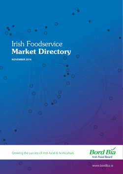 Irish Foodservice Market Directory 2014