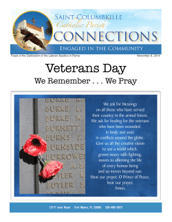 Veterans Day We Remember . . . We Pray