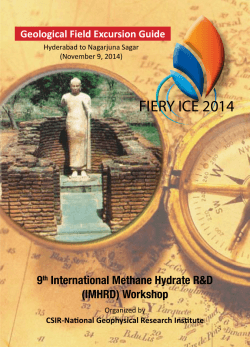 FIERY ICE 2014 9 International Methane Hydrate R&amp;D (IMHRD) Workshop