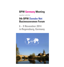 BPW Meeting 9th BPW Businesswomen Forum