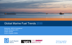 Global Marine Fuel Trends 2030 Working together for a safer world