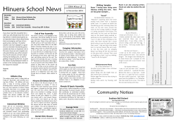 Hinuera School News 4 2