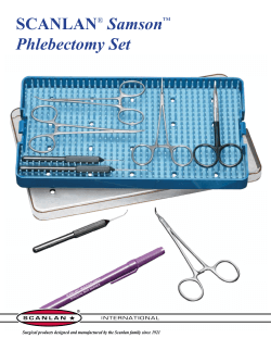 SCANLAN Samson Phlebectomy Set ®