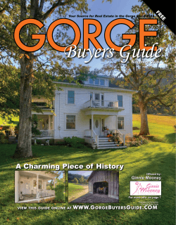 GORGE Buyers guide A Charming Piece of History www.g