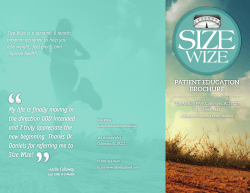 Size Wize is a dynamic 6 month improve health.