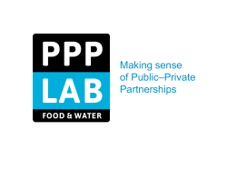 Making sense –Private of Public Partnerships