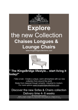 Explore the new Collection Chaises Longues &amp;