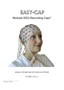 EASY-CAP Modular EEG-Recording Caps  F