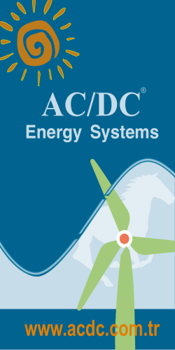 AC/DC www.acdc.com.tr Energy  Systems ®