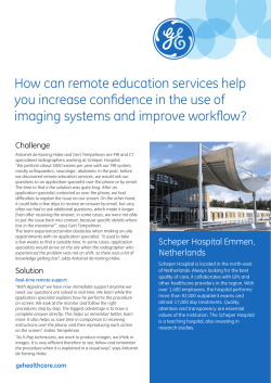 How can remote education services help imaging systems and improve workflow?