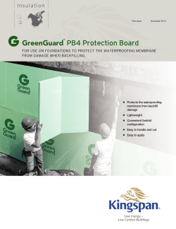 GreenGuard PB4 Protection Board