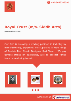 Royal Crust (m/s. Siddh Arts)