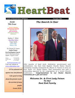 The Search Is Over  Inside This Issue