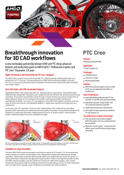 Breakthrough innovation for 3D CAD workflows