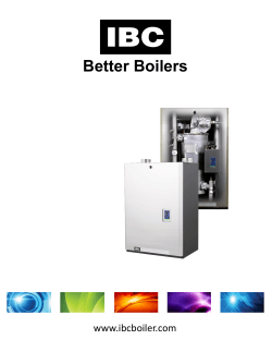 Better Boilers www.ibcboiler.com