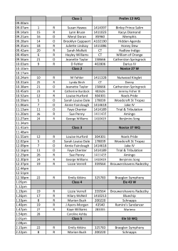 Class 1 Prelim 13 WQ 09.00am 09.07am