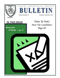 BULLETI N  Time To Vote!