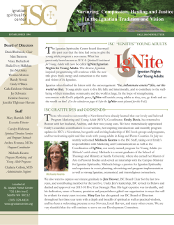 Nurturing  Compassion, Healing and Justice