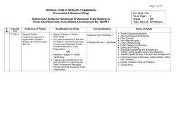Page 1 of 36 FEDERAL PUBLIC SERVICE COMMISSION For Each Case