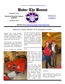 Under The Bonnet Hallowe’en Party October 24 At Jennings Car Barn