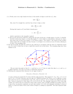 Solutions to Homework 2 : Ma121a - Combinatorics