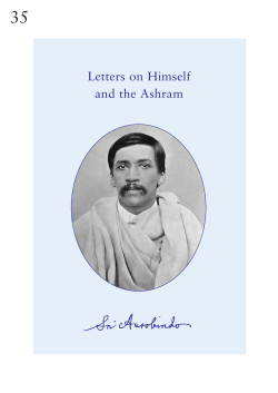 35 Letters on Himself and the Ashram