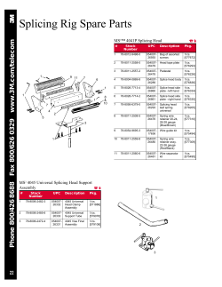 elecom 3 MS ™ 4041P Splicing Head