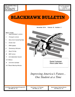 BLACKHAWK BULLETIN